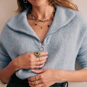 EUC Sezane Johnny Sweater